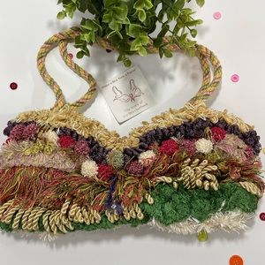 Unique Bra-cketbook Shoulder Bag Made Lined with A Bra